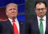 Frente al canciller Luis Videgaray Donald Trump exhortó a construir un muro grande… De nuevo