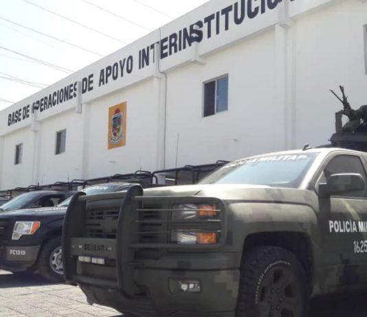 SEDENA regresa a la Base de Operaciones en San Pedro