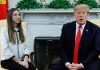 Esposa del presidente encargado de Venezuela se reúne con Trump.