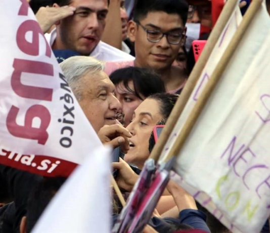 Así los números en la marcha del presidente López Obrador