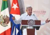 El presidente Andrés Manuel López Obrador anunció que buscará negociar el bloqueo contra Cuba