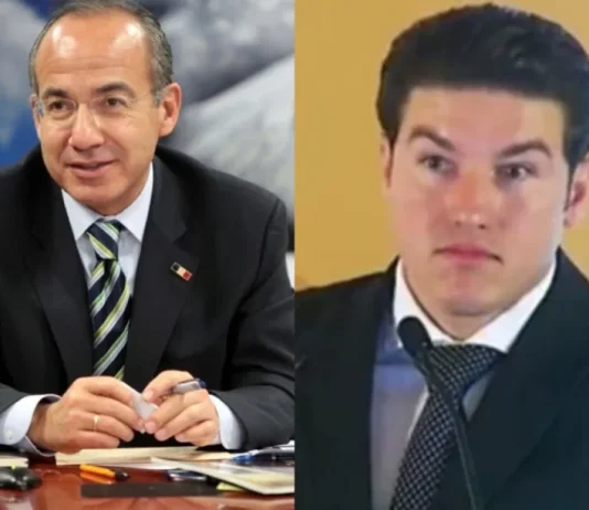 Felipe Calderón se burla de Samuel García por error matemático.