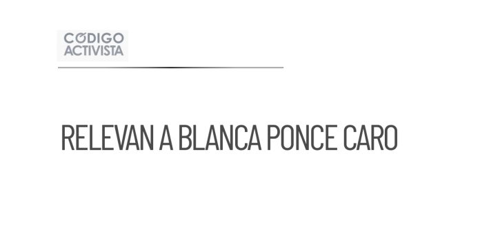 Morena releva a Blanca Ponce Caro como secretaria seccional