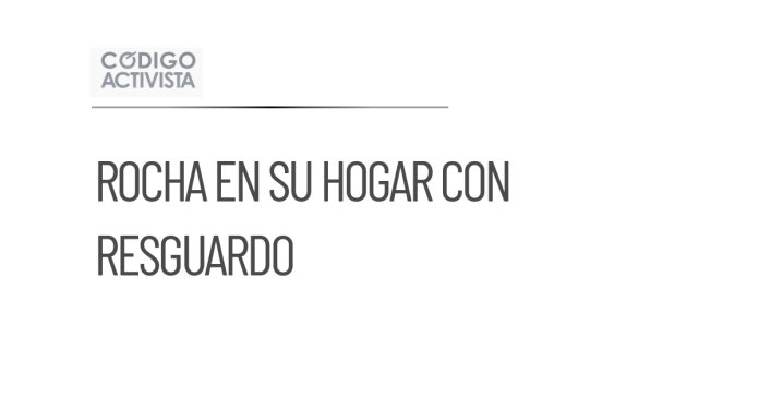 Rubén Rocha se encuentra en su hogar en Sinaloa con resguardo federal