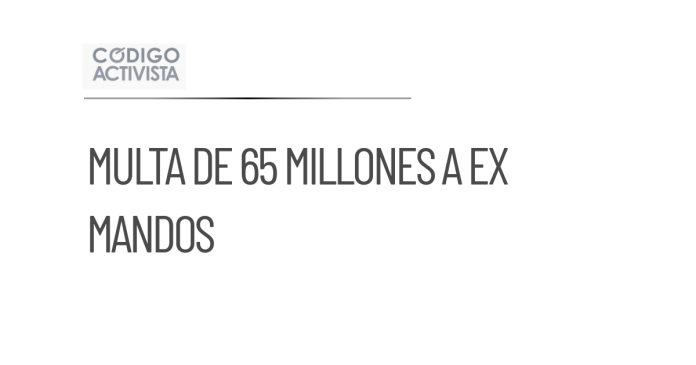 Ex mandos de la PF son multados por 65 millones de dólares