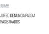 JUFED denuncia intercambio de favores con magistrados electorales