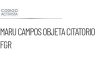 Maru Campos objeta citatorio y no rinde testimonio en FGR