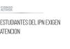 Estudiantes del IPN bloquean Eje Central para exigir atención