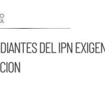 Estudiantes del IPN bloquean Eje Central para exigir atención