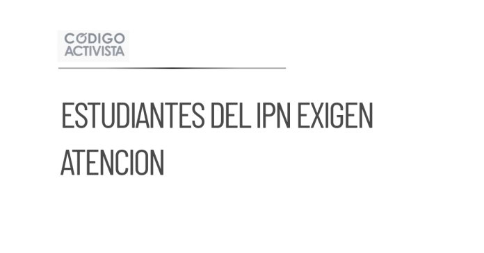Estudiantes del IPN bloquean Eje Central para exigir atención