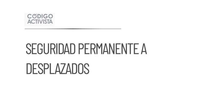 Gobierno de Guerrero asegura seguridad permanente a desplazados