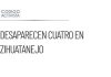 Desaparecen cuatro personas en Zihuatanejo, Michoacán