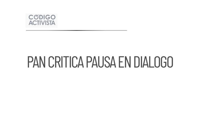Legisladores del PAN critican pausa en diálogo con la CNTE