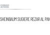 Sheinbaum sugiere a PAN rezar tras queja contra AMLO