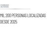 Sheinbaum reporta localización de mil 200 personas desde 2025