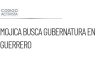 Beatriz Mojica busca candidatura para Gubernatura de Guerrero
