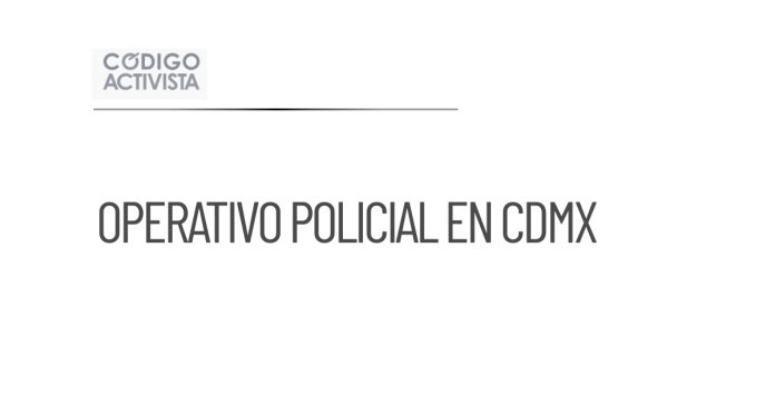 Operativo policial en el Estadio CDMX por protestas
