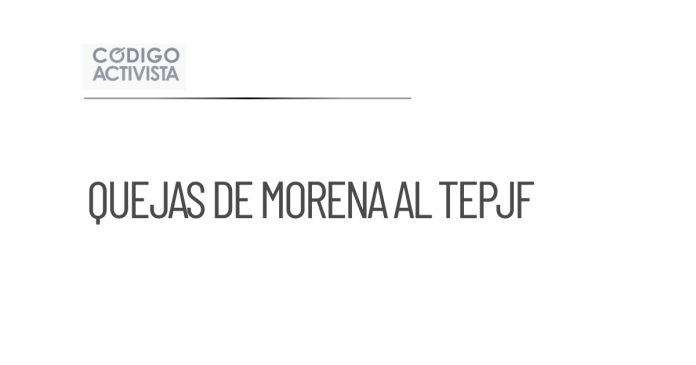 Quejas de Morena en Coahuila podrían llegar al TEPJF
