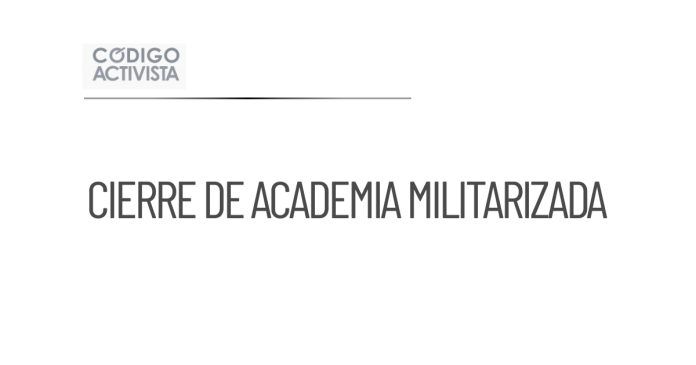 La SEP cierra la Academia Militarizada Ignacio Zaragoza en Puebla