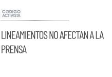 Alcalde aclara que lineamientos no afectan a la prensa escrita