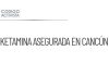 Aseguran 2.7 kilos de ketamina en el aeropuerto de Cancún