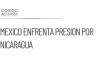México presionado a responder sobre elecciones en Nicaragua