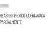 Reabren parcialmente la México-Cuernavaca tras accidente vehicular