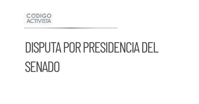 Morena se disputa la Presidencia del Senado antes de sesiones