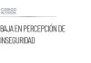 Sheinbaum señala baja en percepción de inseguridad en la CDMX