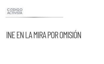 INE señalado por omitir regulación de actos anticipados de campaña