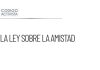 CSP reafirma que la ley está por encima de la amistad