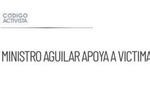 Ministro Aguilar apoya a mujer víctima de robo en Oaxaca