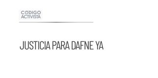 Madre de Dafne pide detener a otros cuatro implicados