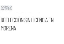 Morena plantea que diputados se reeleven sin licencia previa