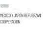 México y Japón acuerdan fortalecer la cooperación económica
