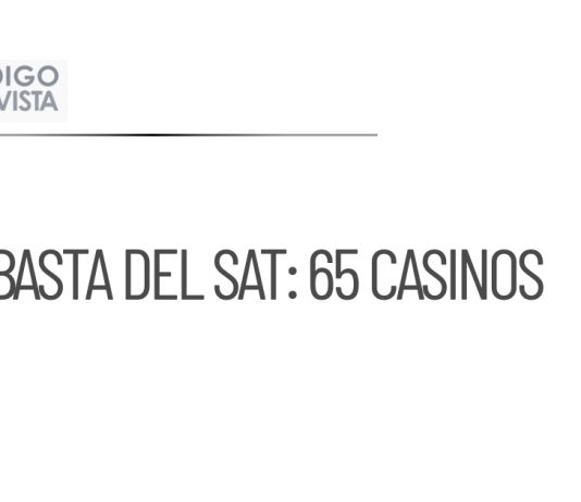Subasta del SAT: 65 casinos y acciones del Hipódromo de las Américas