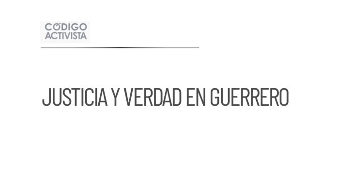 Buscadores claman por justicia en la Sierra de Guerrero