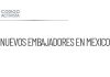 La Cancillería recibe cartas credenciales de nuevos embajadores