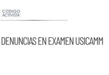Denuncian irregularidades en examen de promoción de la USICAMM